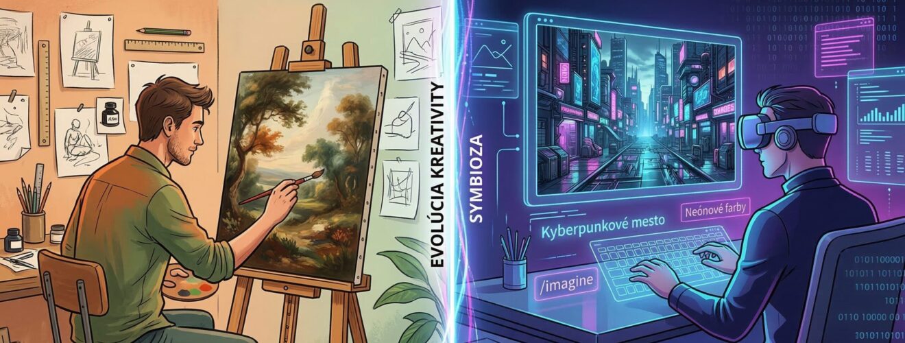 Midjourney vs. tradičná grafika