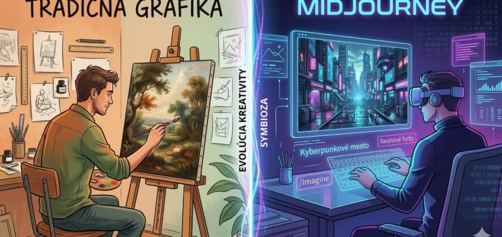 Midjourney vs. tradičná grafika